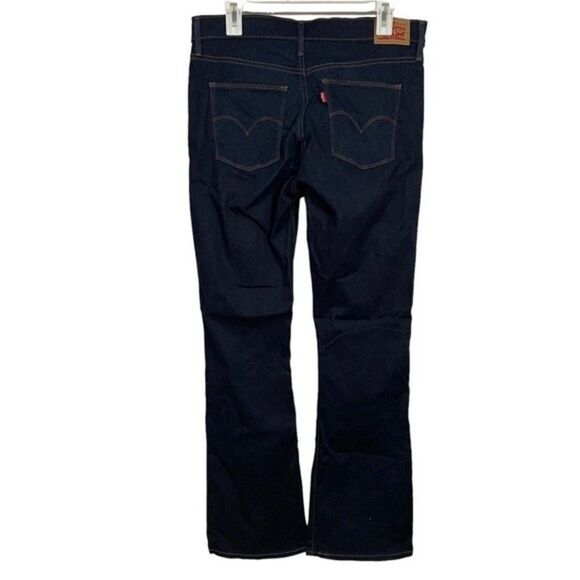 Levi's Dark Wash Slimming Boot Cut Jeans - Picture 2 of 6